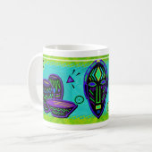 Artifact African Pop Art Koffiemok (Voorkant links)