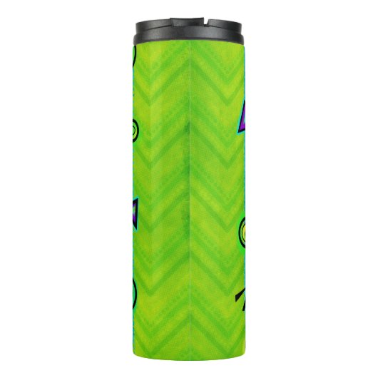 Artifact African Pop Art Thermosbeker (Achterkant)