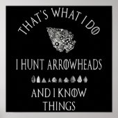 Artifact Hunter Artifact Hunting Collecting Gift Poster (Voorkant)