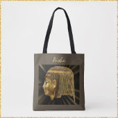 Artifact van het oude Egyptische zwarte en gouden Tote Bag