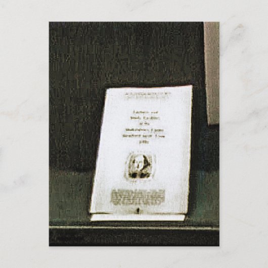 Artifacts2 van stratford-op-Avon Shakespeare jGib Briefkaart (Voorkant)