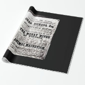 Artifacts3 van stratford-op-Avon Shakespeare jGib Cadeaupapier (Uitgerold)