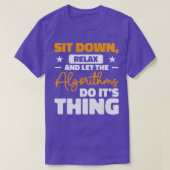 Artificial Intellige Computer Algoritme Programmer T-shirt (Design voorkant)