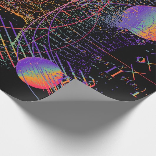 Artificial Intelligence and Virtual Reality concep Cadeaupapier (Hoek)