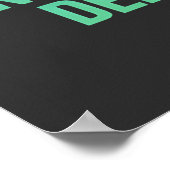 Artificial Intelligence Brain Humor Design Poster (Hoek)