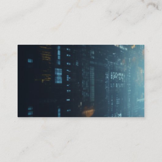 Artificial Intelligence Chatbot Company Visitekaartje (Achterkant)