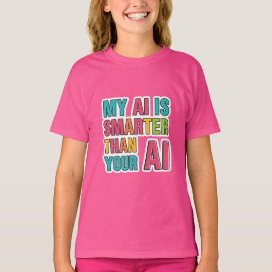 Artificial intelligence competition T-Shirt (Voorkant)