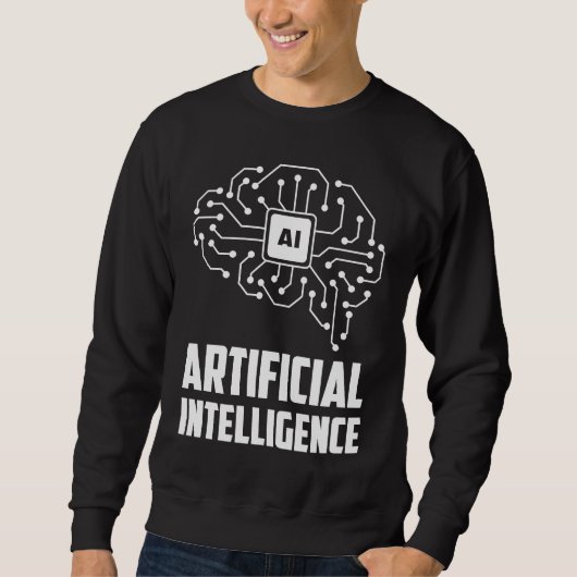 Artificial Intelligence Geek Tech Data Science Pro Trui (Voorkant)