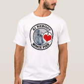 Artificial Intelligence Reboot I Love Mince Pies T-shirt (Voorkant)