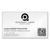 Artificial Intelligence Software Engineer Visiting Magnetisch Visitekaartje (Voorkant)