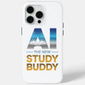 Artificial Intelligence Study Buddy Design Case-Mate iPhone Case (Achterkant)
