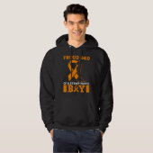 Artificial Leg And Limb Loss Awareness Dad Hoodie (Voorkant volledig)