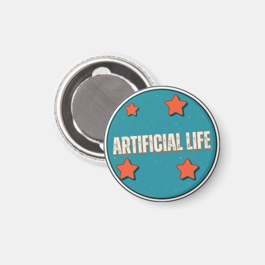 Artificial Life Magneet (Voorkant / Achterkant)