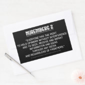 Artikel 19 Verklaring van de Stickers voor de mens (Envelop)