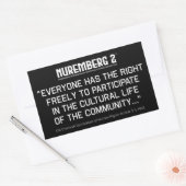 Artikel 27 Verklaring van de Stickers voor de mens (Envelop)