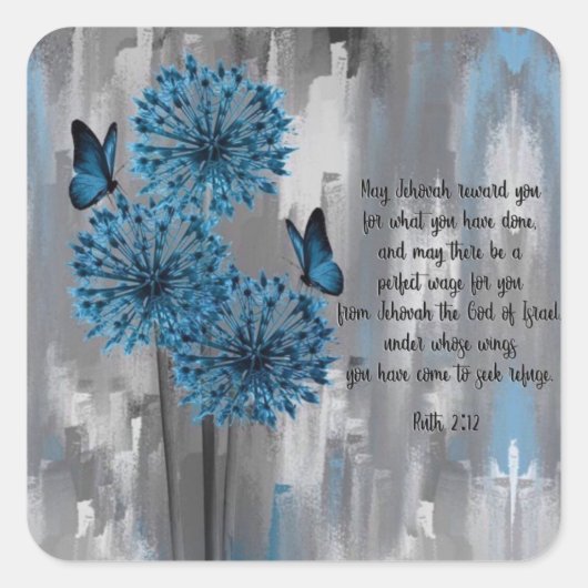 Artikel 2:12 vierkante sticker (Voorkant)