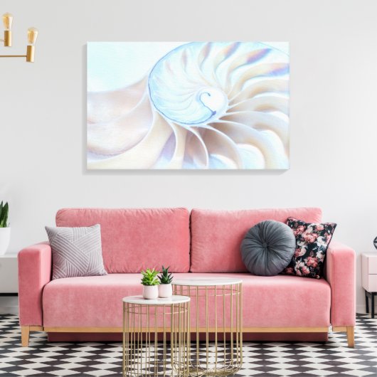 Artikel 2 van de natuur canvas afdruk (Insitu (Woonkamer))