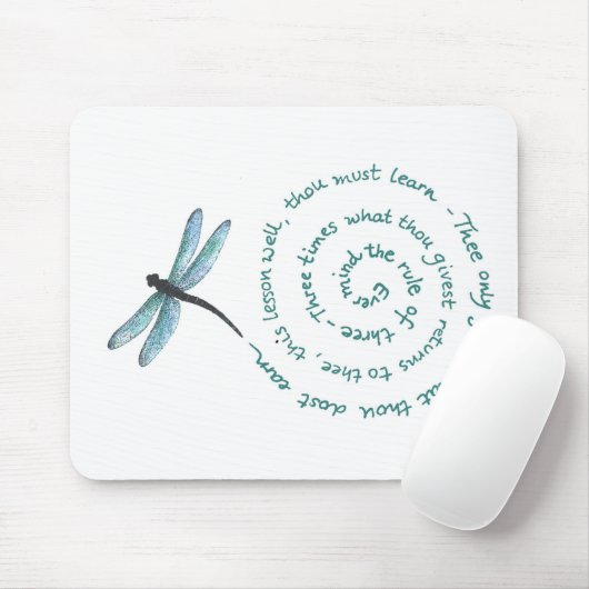 Artikel 3 - Wet van Witch - Wiccan Rede Muismat (Met muis)