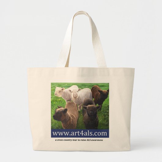 ARTIKEL 4 ALS canvas tas met "Vijf lentekammen" (Voorkant)