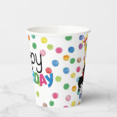 Artikel Boston Terrier verjaardagskop Mirabelle Papieren Bekers (Links)