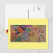 Artikel Briefkaart 12: Organische fantasty - OIL (Voorkant / Achterkant)