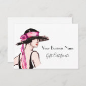 artikel deco-Mode Cadeaubon (Voorkant / Achterkant)