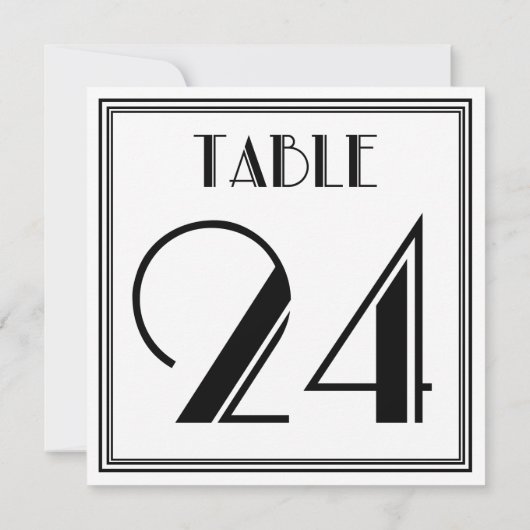 Artikel Decotabel nummer 24 Kaart (Achterkant)