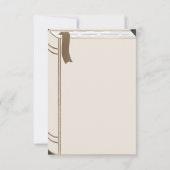  artikel - feiale tapewisselaar - gouden bruiloft RSVP kaartje (Achterkant)