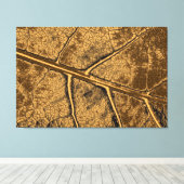 Artikel Leaf 8 Canvas Afdruk (Insitu (Houten vloer))
