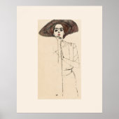 ARTIKEL - POSTER : EGON SCHIELE : PORTRAIT VAN DE  (Voorkant)