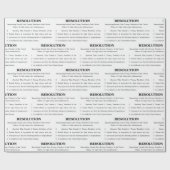 Artikel van het omslagpapier cadeaupapier (Vlak)