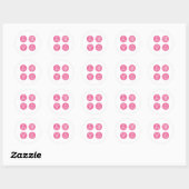 Artikelelementen Ronde Sticker (Vel)