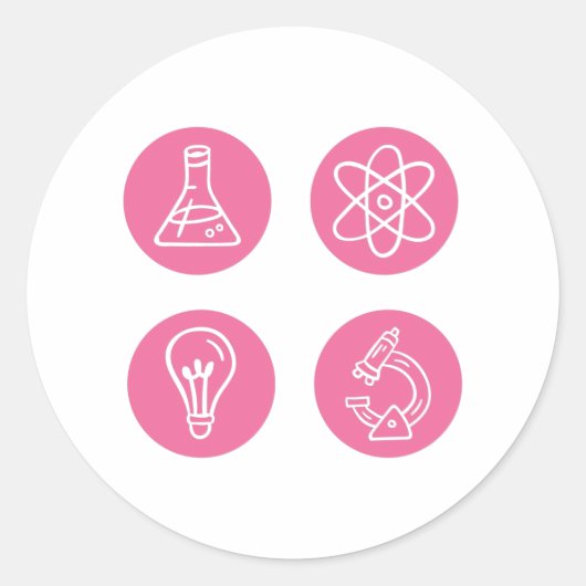 Artikelelementen Ronde Sticker (Voorkant)