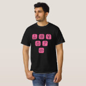 Artikelelementen T-shirt (Voorkant volledig)