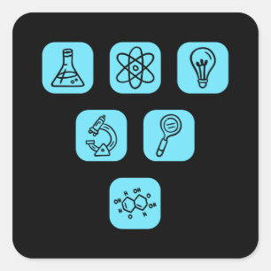 Artikelelementen Vierkante Sticker