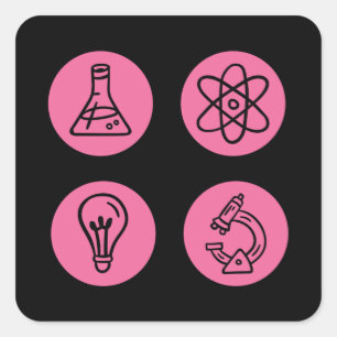 Artikelelementen Vierkante Sticker