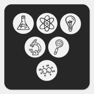 Artikelelementen Vierkante Sticker