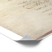 Artikelen van de Confederatie van de Verenigde Sta Poster (Hoek)