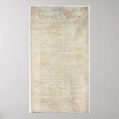 Artikelen van de Confederatie van de Verenigde Sta Poster (Voorkant)