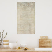 Artikelen van de Confederatie van de Verenigde Sta Poster (Keuken)