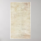 Artikelen van de Confederatie van de Verenigde Sta Poster (Voorkant)