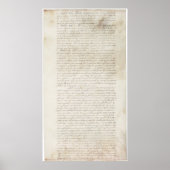 Artikelen van de Confederatie van de Verenigde Sta Poster (Voorkant)