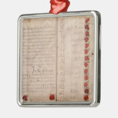 Artikelen van de Unie tussen Engeland en Schotland Metalen Ornament (Links)