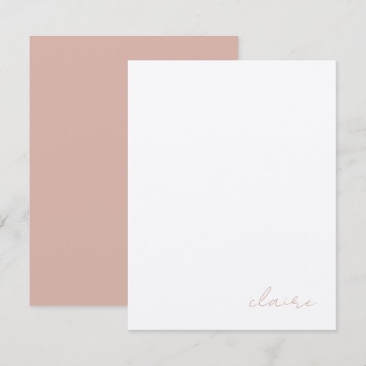  artikelen voor gepersonaliseerde kantoorbenodigdh notitiekaartje (Voorkant / Achterkant)