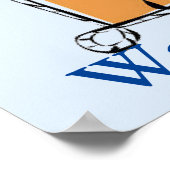 Artikelen voor wasgoed, ijzer, spelden, zeep poster (Hoek)