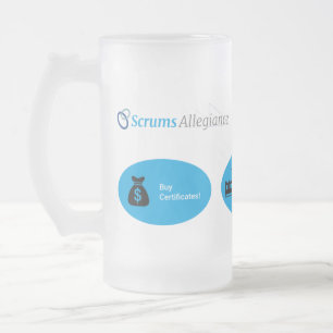 Artikelpunten met transparantie matglas bierpul