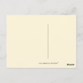 artikeltijd in Sepia Briefkaart (Achterkant)