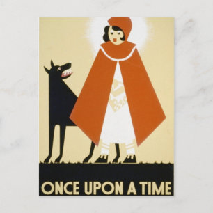 Artikelverkoop - Red Riding Hood Briefkaart