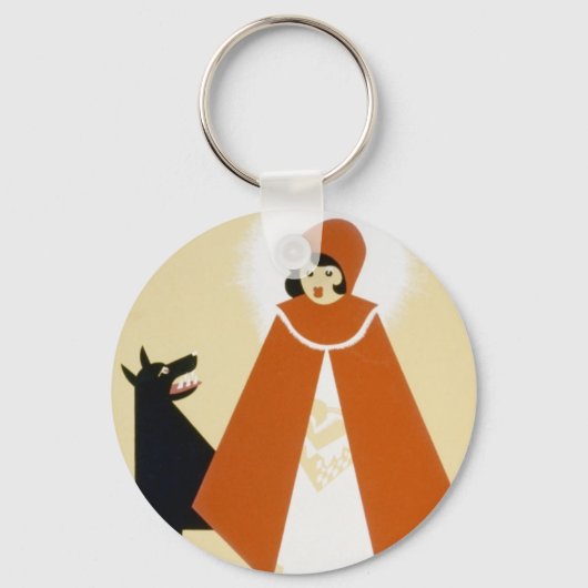 Artikelverkoop - Red Riding Hood Sleutelhanger (Voorkant)