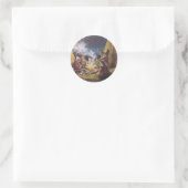 artikelverkoper ronde sticker (Tas)